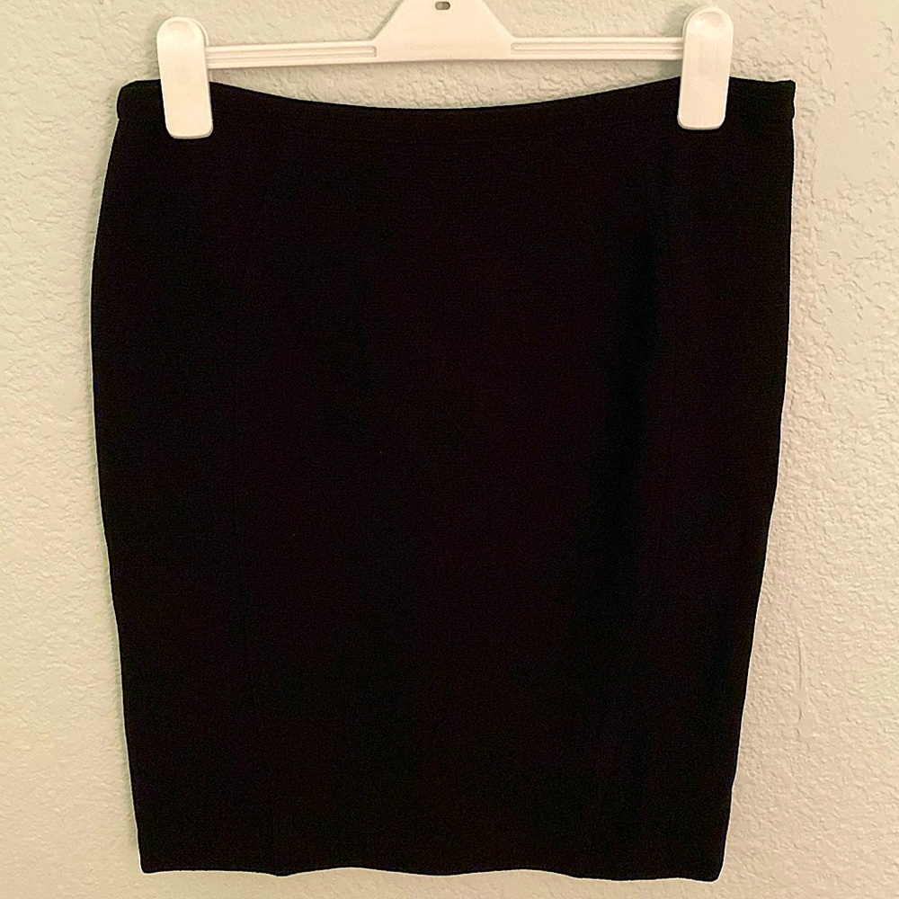 Black straight skirt, Armani Collezioni